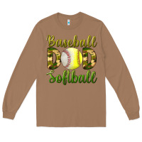Toasted Coconut Baseball Dad Softball Long Sleeve Tee - BundleAndBundleShop