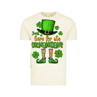 Vintage Arctic Just here for the shenanigans St. Patrick's Vintage Tee - OliviaCreatesArt