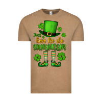 Vintage Coffee Just here for the shenanigans St. Patrick's Vintage Tee - OliviaCreatesArt