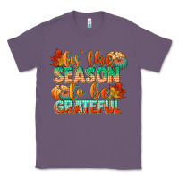 Lavender tis the season to be grateful Classic Tee - CowGirlArtShop