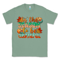 Sage tis the season to be grateful Classic Tee - CowGirlArtShop