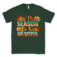Sports Green tis the season to be grateful Classic Tee - CowGirlArtShop