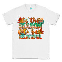 White tis the season to be grateful Classic Tee - CowGirlArtShop
