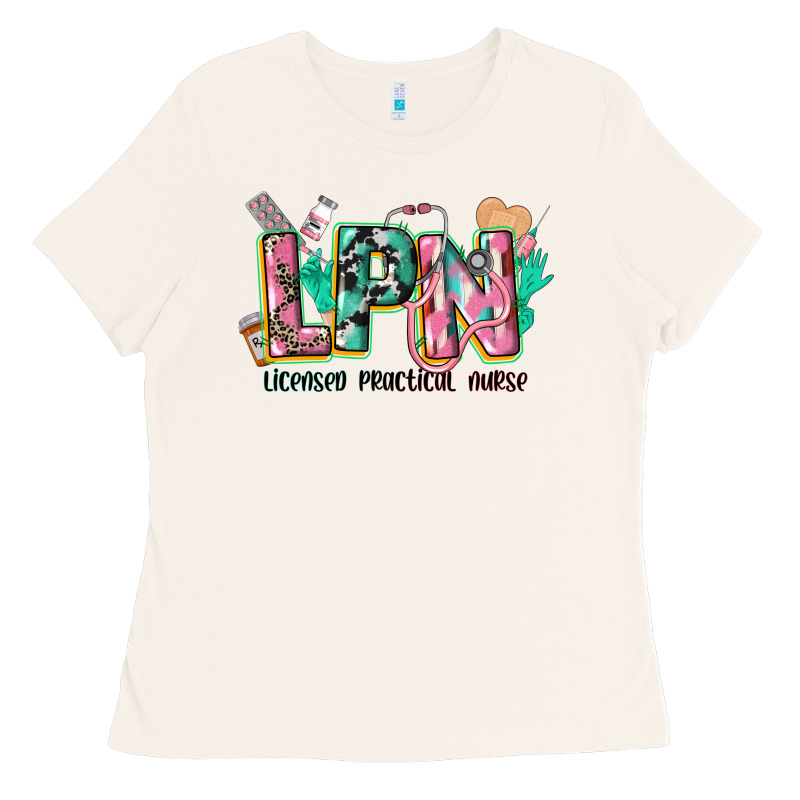 Licensed Practical Nurse Ladies Tee by CowGirlArtShop | Teevron
