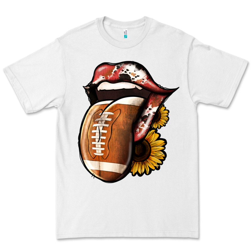 Football Tongue Premium Tee by Jasminsmagicworld | Teevron