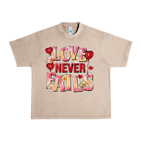 French Oak Love never fails Urban Heavy Tee - FaDigitalArtStudio