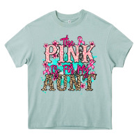 Arona The pink is for my Aunt Cancer Awareness Heavy Core Tee - HowdyJamesFarm