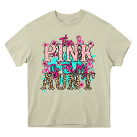 Mossy The pink is for my Aunt Cancer Awareness Heavy Core Tee - HowdyJamesFarm