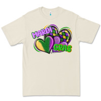 Bone mardi gras heart Premium Tee - CowGirlArtShop