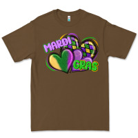 Cacao mardi gras heart Premium Tee - CowGirlArtShop