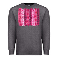 Charcoal Heather breast cancer brushstroke Premium Sweatshirt - AdoDesignShop