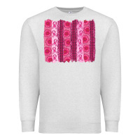 Oatmeal Heather breast cancer brushstroke Premium Sweatshirt - AdoDesignShop