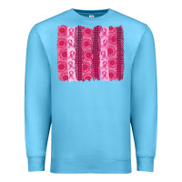 Ocean Blue breast cancer brushstroke Premium Sweatshirt - AdoDesignShop