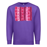 Purple breast cancer brushstroke Premium Sweatshirt - AdoDesignShop