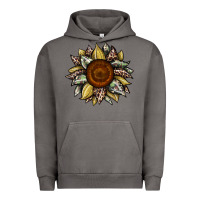 Pigment Tornado sunflower camouflage and leopard 2 Urban Hoodie - JahusDesignShop