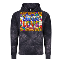 Cloud Black Western Choose Love Tumbler Vintage Hoodie - BundleAndBundleShop