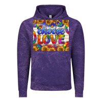 Cloud Purple Western Choose Love Tumbler Vintage Hoodie - BundleAndBundleShop