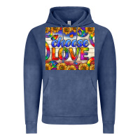 Vintage Denim Western Choose Love Tumbler Vintage Hoodie - BundleAndBundleShop