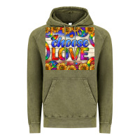 Vintage Olive Western Choose Love Tumbler Vintage Hoodie - BundleAndBundleShop