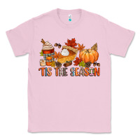 Bubblegum Pink tis the season Classic Tee - CowGirlArtShop