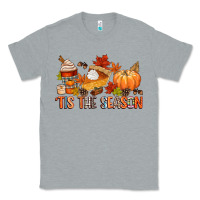 Heather Grey tis the season Classic Tee - CowGirlArtShop