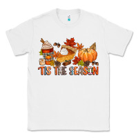 White tis the season Classic Tee - CowGirlArtShop