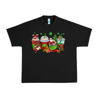Black christmas santa claus coffee cups Urban Heavy Tee - OliviaCreatesArt