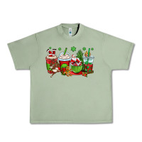 Oil Green christmas santa claus coffee cups Urban Heavy Tee - OliviaCreatesArt
