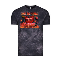 Cloud Black Valentine's Day wild thing you make my heart sing Vintage Tee - FaDigitalArtStudio