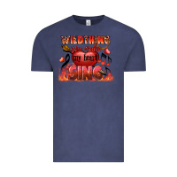 Vintage Denim Valentine's Day wild thing you make my heart sing Vintage Tee - FaDigitalArtStudio