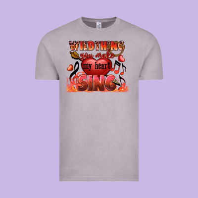 Valentine's Day Wild Thing You Make My Heart Sing Vintage Tee Designed By Fadigitalartstudio