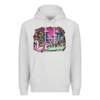 Dove Grey hello summer Premium Hoodie - SublimationCraftShop