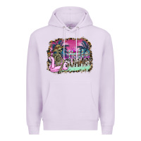 Lilac hello summer Premium Hoodie - SublimationCraftShop