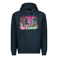 Navy hello summer Premium Hoodie - SublimationCraftShop