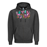 Charcoal Heather stna Zipper Hoodie - AdoDesignShop
