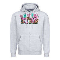 Heather Grey stna Zipper Hoodie - AdoDesignShop