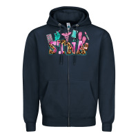 Navy stna Zipper Hoodie - AdoDesignShop