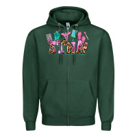 Sports Green stna Zipper Hoodie - AdoDesignShop
