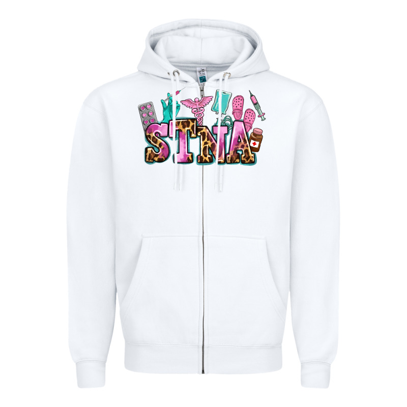 Stna Zipper Hoodie by AdoDesignShop | Teevron