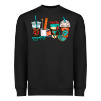 Black math teacher coffee cups Heavyweight Sweatshirt - AdoDesignShop