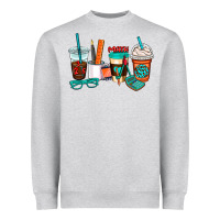 Heather Grey math teacher coffee cups Heavyweight Sweatshirt - AdoDesignShop