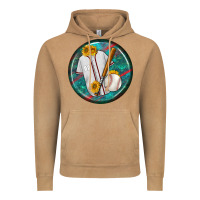 Vintage Camel baseball with sunflower round earrings Vintage Hoodie - BundleAndBundleShop