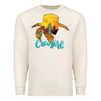 Sandshell cowgirl western Premium Sweatshirt - AdoDesignShop