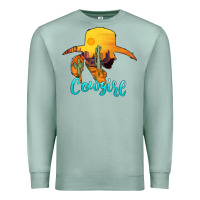 Seafoam cowgirl western Premium Sweatshirt - AdoDesignShop