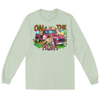 Matcha on the hunt truck Long Sleeve Tee - FaDigitalArtStudio