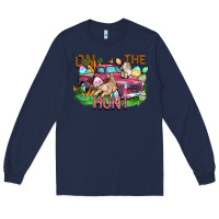 Navy on the hunt truck Long Sleeve Tee - FaDigitalArtStudio