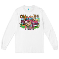 White on the hunt truck Long Sleeve Tee - FaDigitalArtStudio