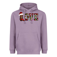 Lavender love christmas boots Heavyweight Hoodie - AdoDesignShop