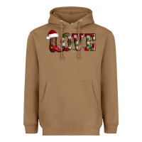 Toasted Coconut love christmas boots Heavyweight Hoodie - AdoDesignShop