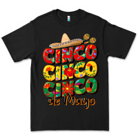 Black cinco cinco cinco de mayo Premium Tee - CowGirlArtShop